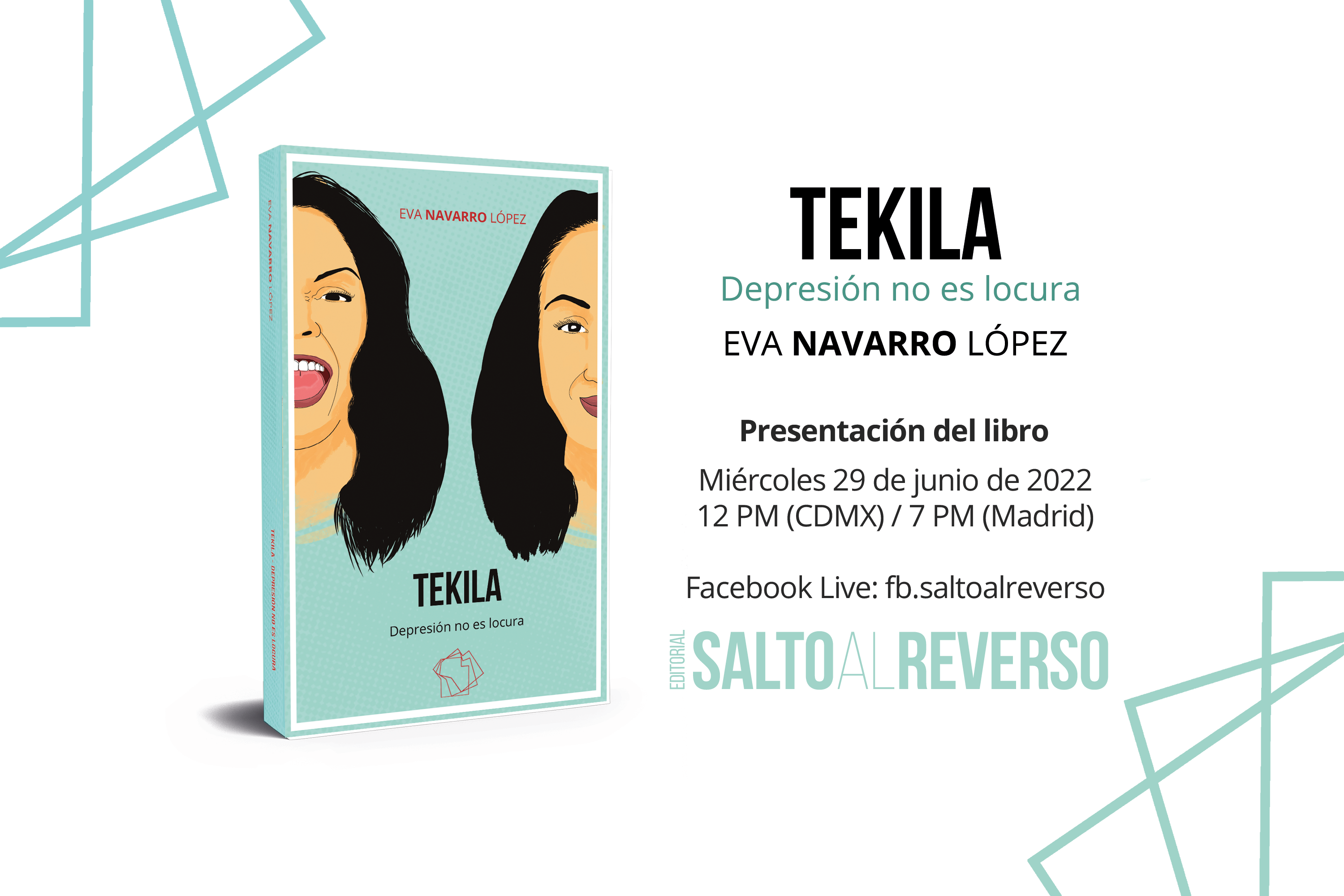 Presentación del libro «TEKILA: Depresión no es locura» – Eva Navarro López